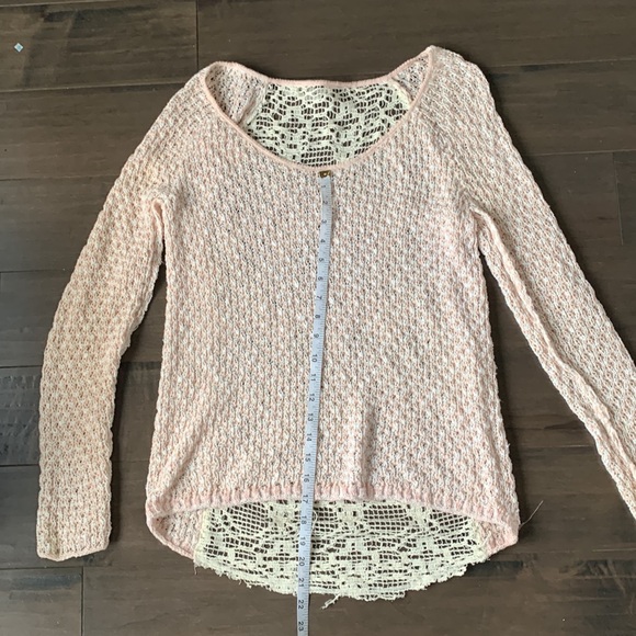 Swim cover / knit longsleeve blush pink - Picture 5 of 5